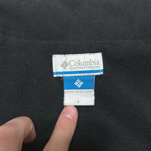 Columbia Vest Size Large Dark Grey/Black - Picture 9 of 13